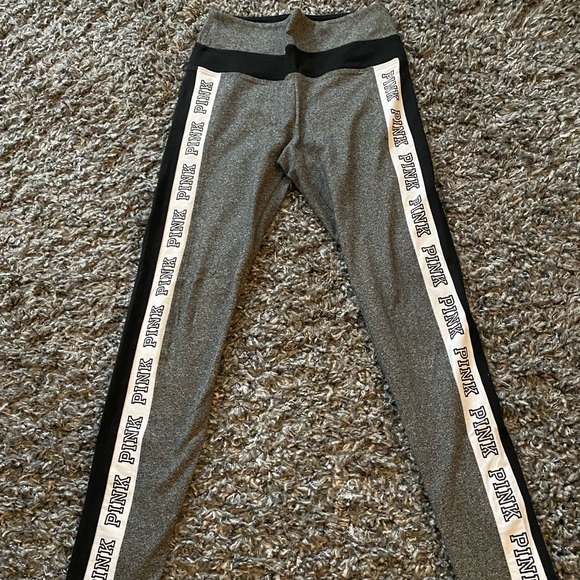 Pink Grey leggings - Size S - Picture 1 of 5
